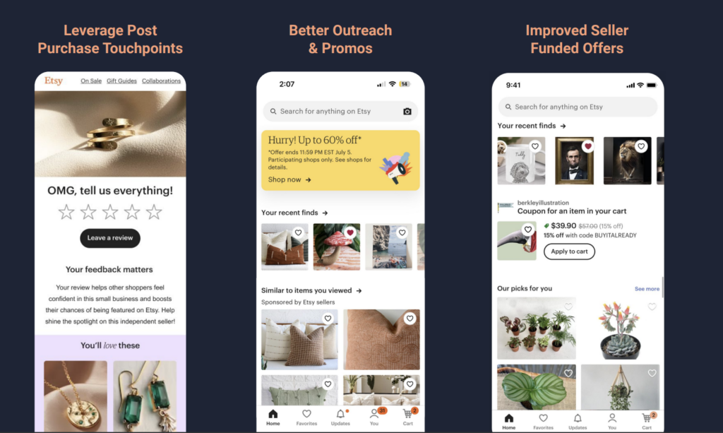 Etsy product vision