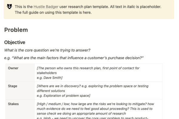 Qualitative User Research