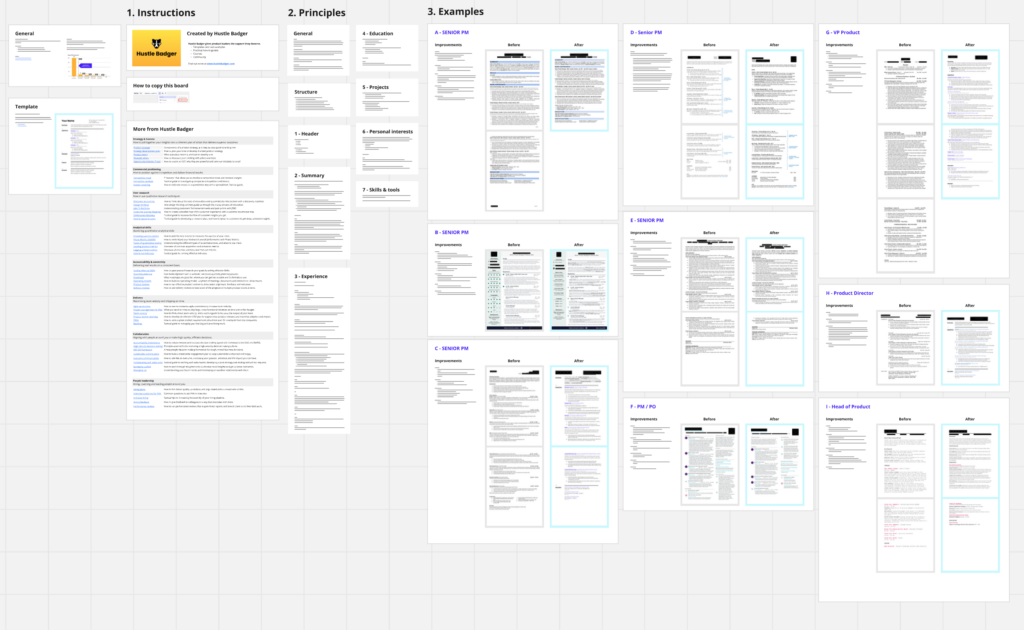 9x Authentic Product Manager Resume Examples - Hustle Badger