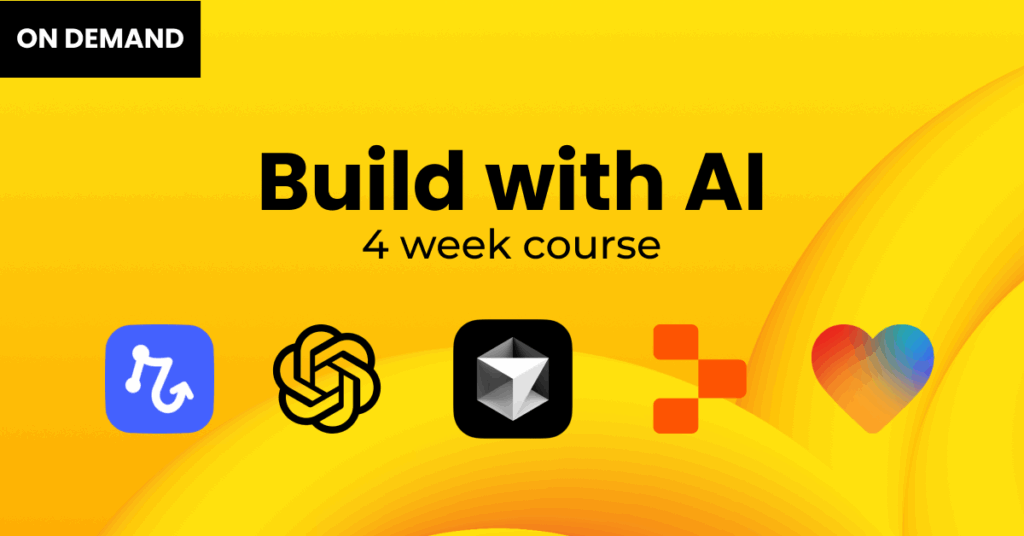 Hustle Badger Build With AI On Demand Course