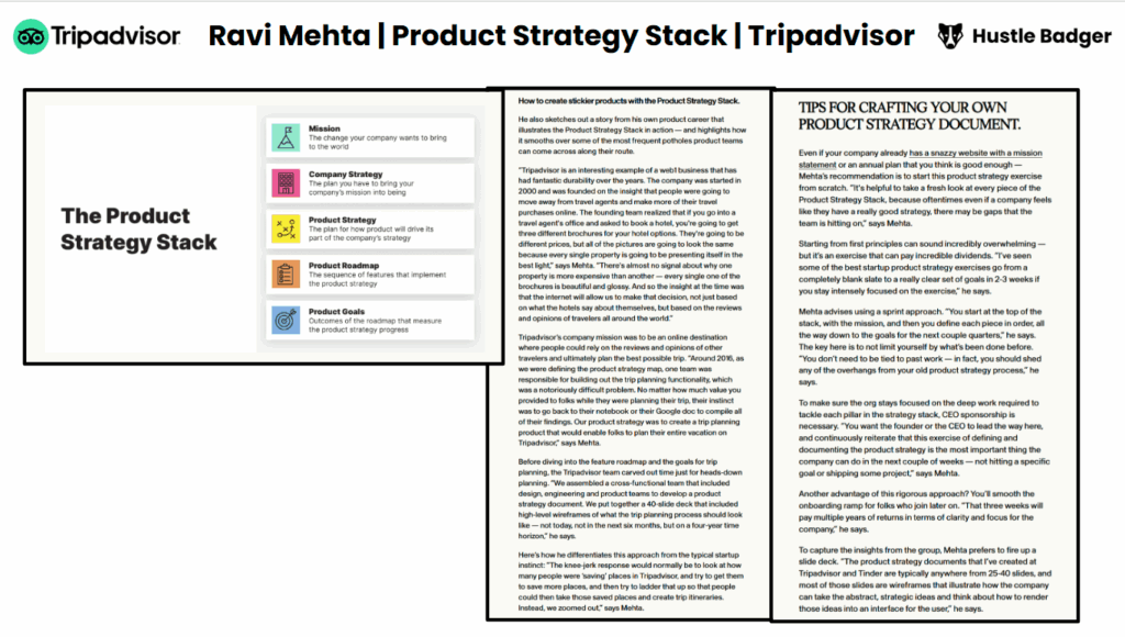 Product Strategy Examples: Ravi Mehta