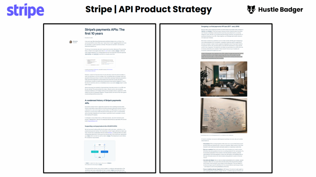 Product Strategy Examples: API product strategy