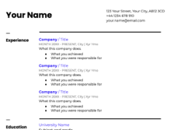 CV