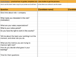 Interview Guide