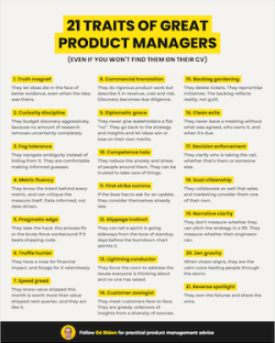 21 Traits of Great PMs
