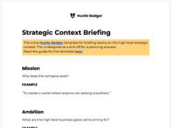 Strategic Context Briefing